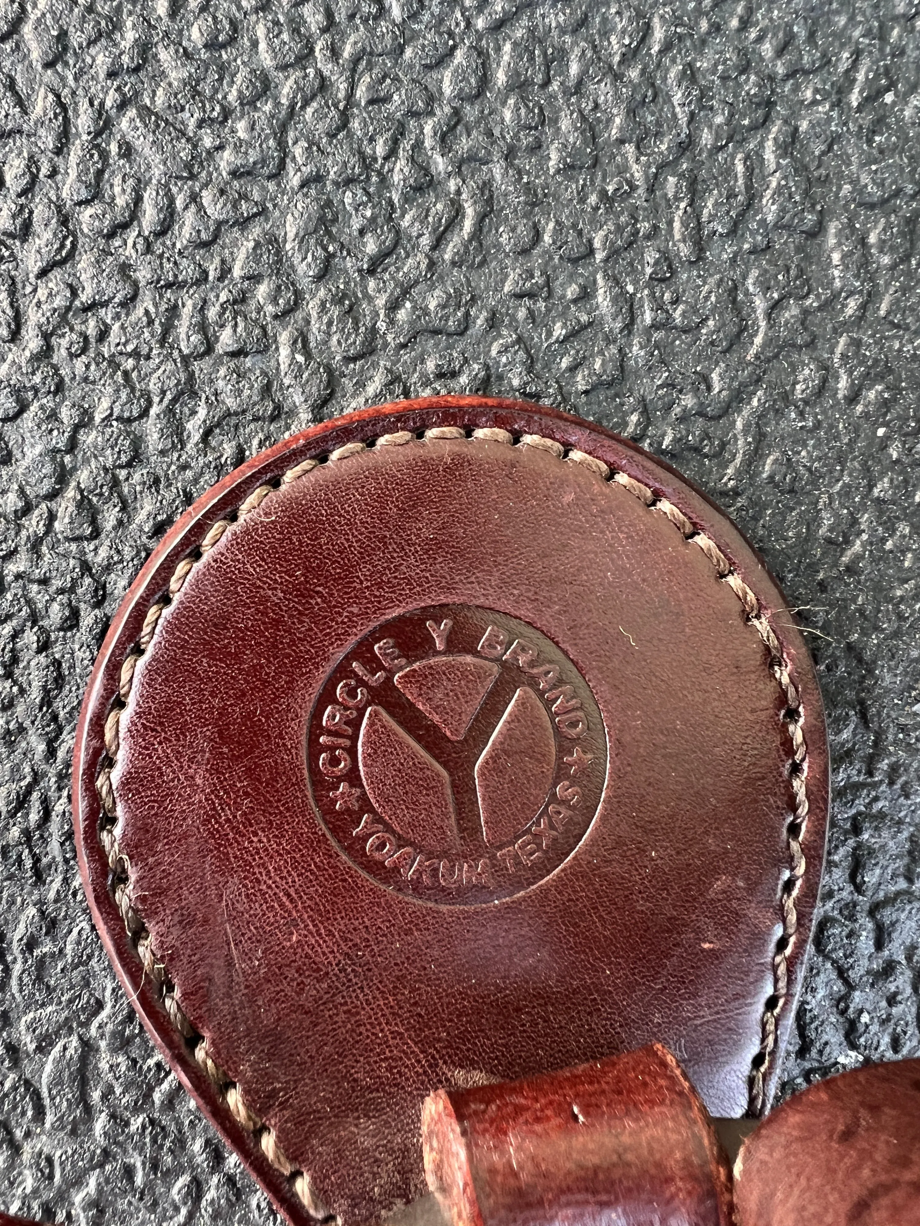 Used 1760 Circle Y 16” Julie Goodnight Teton Western Trail Saddle