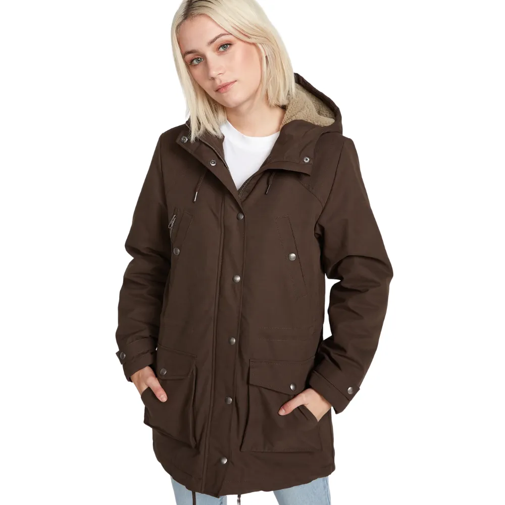 Volcom Womens Walk On By 5K Parka Jacket