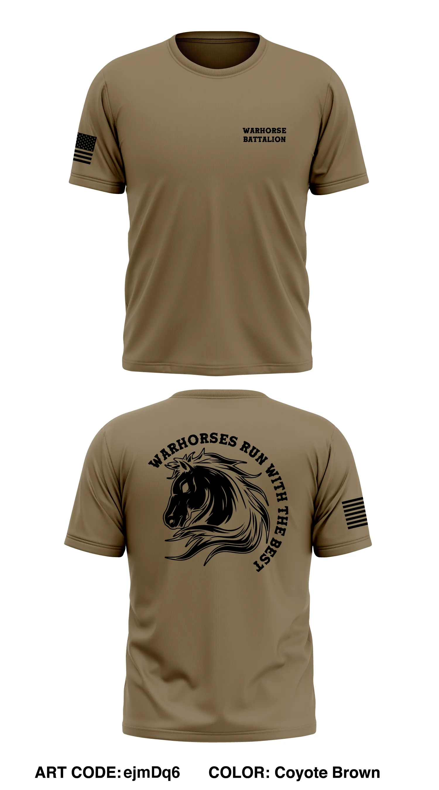 Warhorse Battalion Store 1 Core Men's SS Performance Tee - ejmDq6