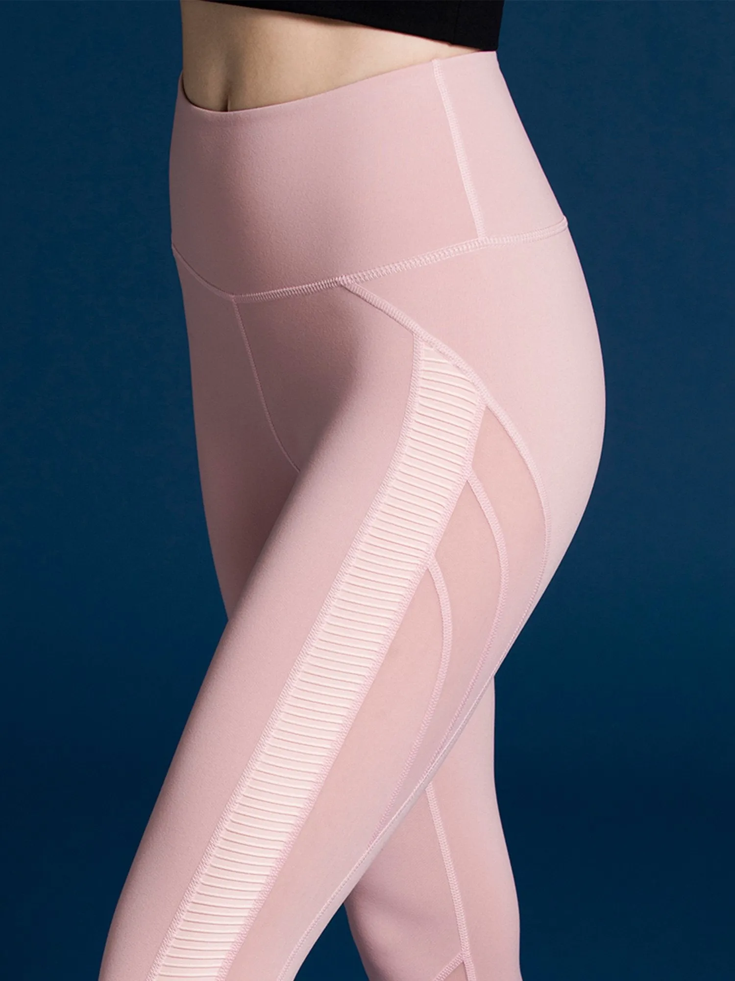 WAVE PANTS, BLUSH/BLUSH MESH