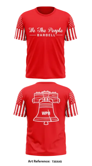 We the People Barbell Store 1 Core Men's SS Performance Tee - T35xAs