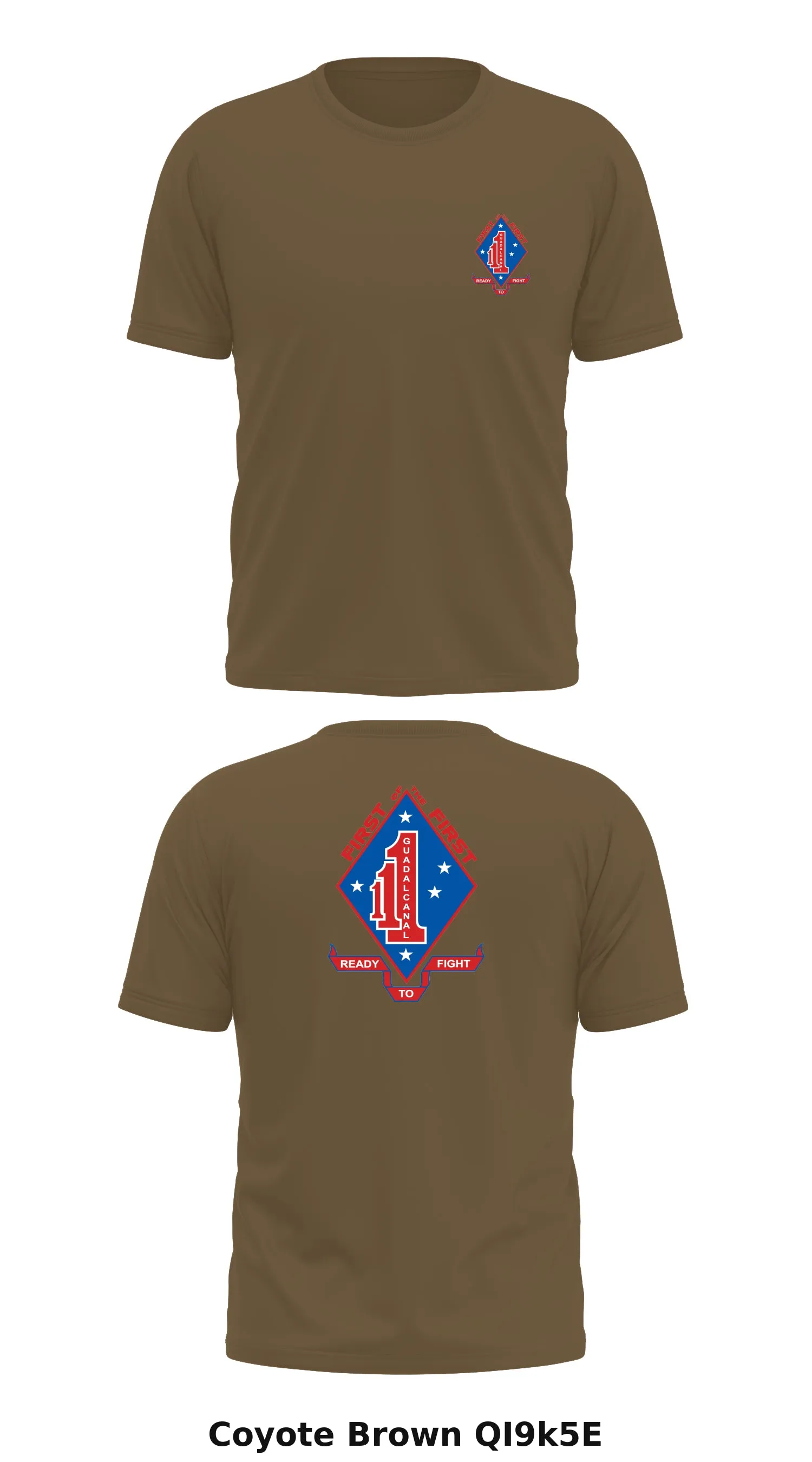Weapons Co. 1st Bn 1st Mar Store 1 Core Men's SS Performance Tee - QI9k5E