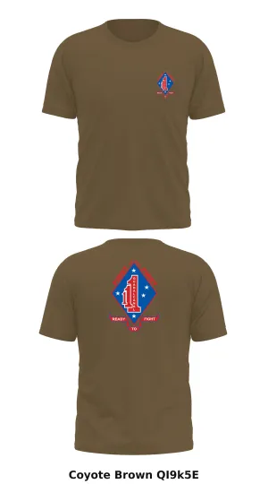 Weapons Co. 1st Bn 1st Mar Store 1 Core Men's SS Performance Tee - QI9k5E