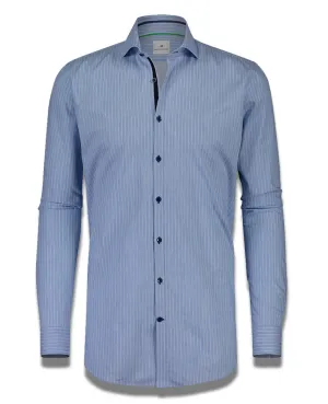 White Pinstripe Shirt