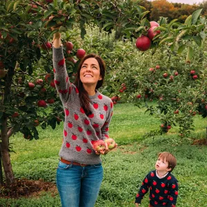 Women's Apple Pickin' Sweater by Kiel James Patrick