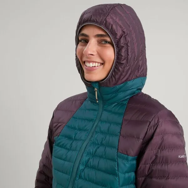 WOMEN'S HELI R  HOODED DOWN JACKET