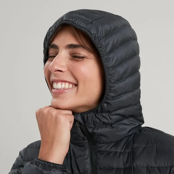 WOMEN'S HELI R  HOODED DOWN JACKET