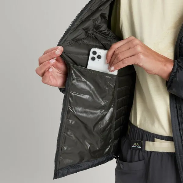 WOMEN'S HELI R  HOODED DOWN JACKET