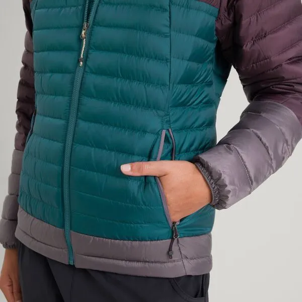 WOMEN'S HELI R  HOODED DOWN JACKET
