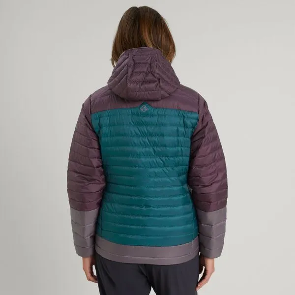 WOMEN'S HELI R  HOODED DOWN JACKET