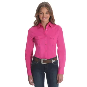 Wrangler Long Sleeve Solid Shirt