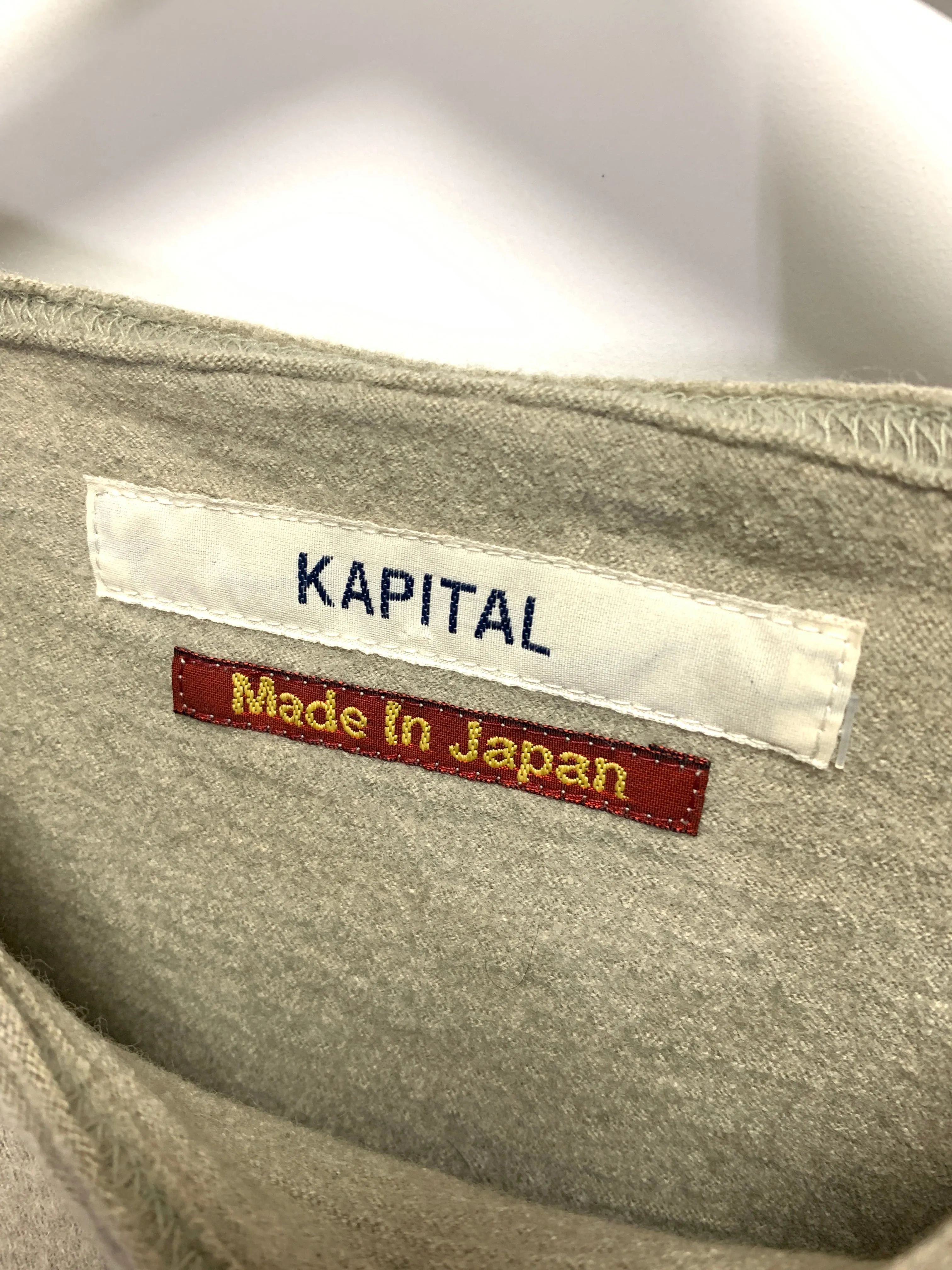 [XL] Kapital Totem Potlach Cross Wool Sweater