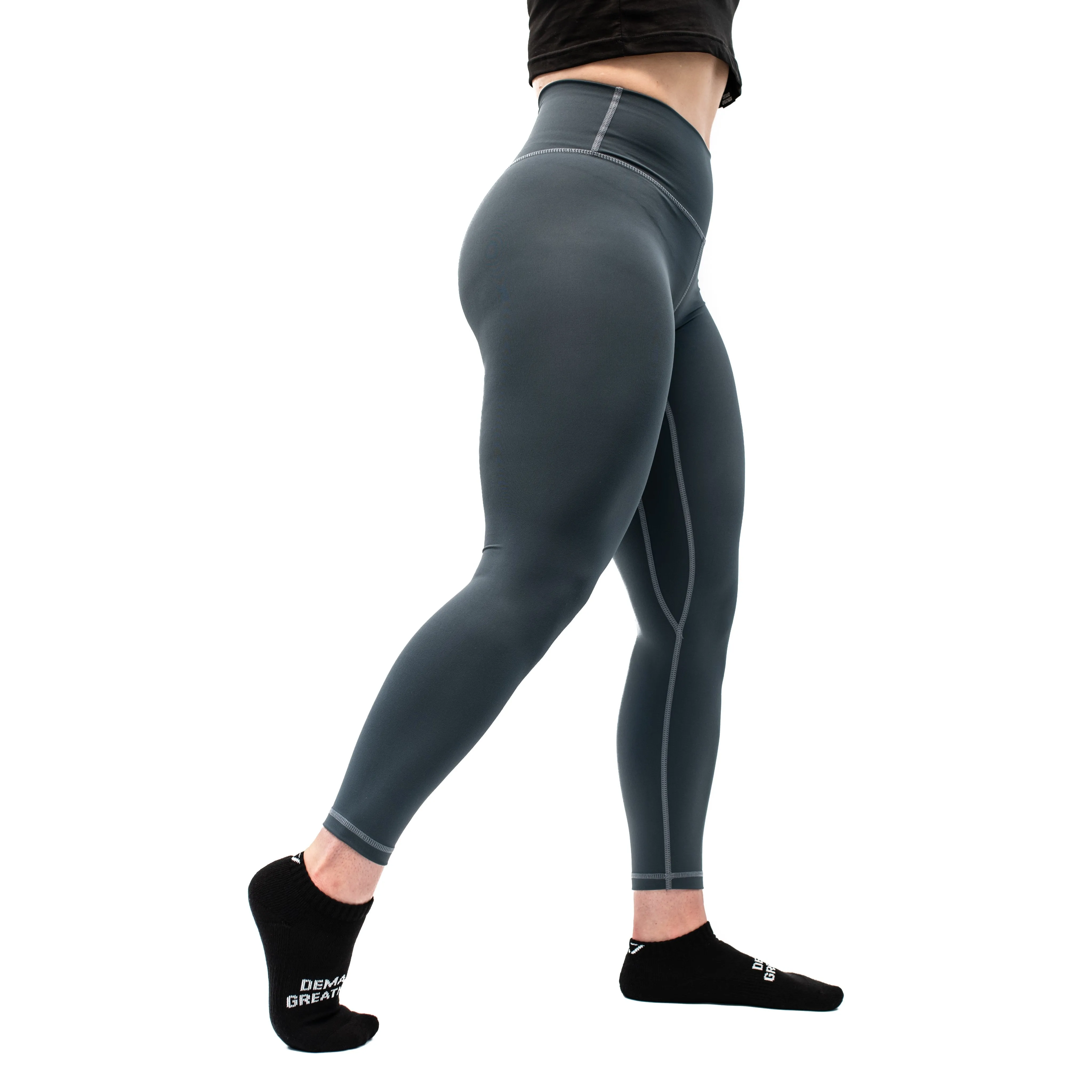 XO Women's Leggings - Steel Grey