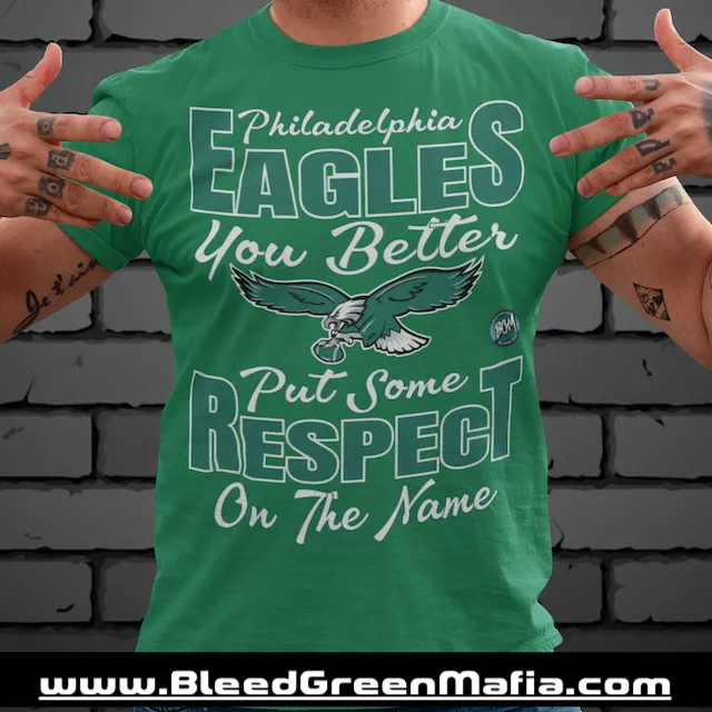 You Better Put Some Respect On The Name Unisex T-Shirt | www.BleedGreenMafia.com