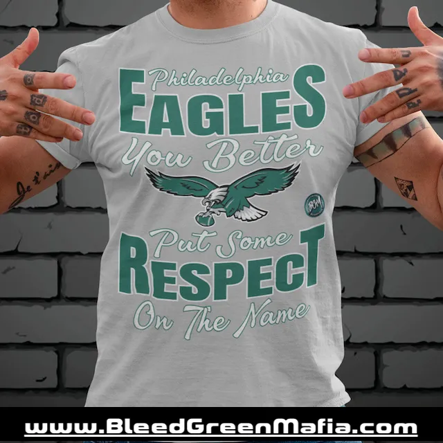 You Better Put Some Respect On The Name Unisex T-Shirt | www.BleedGreenMafia.com