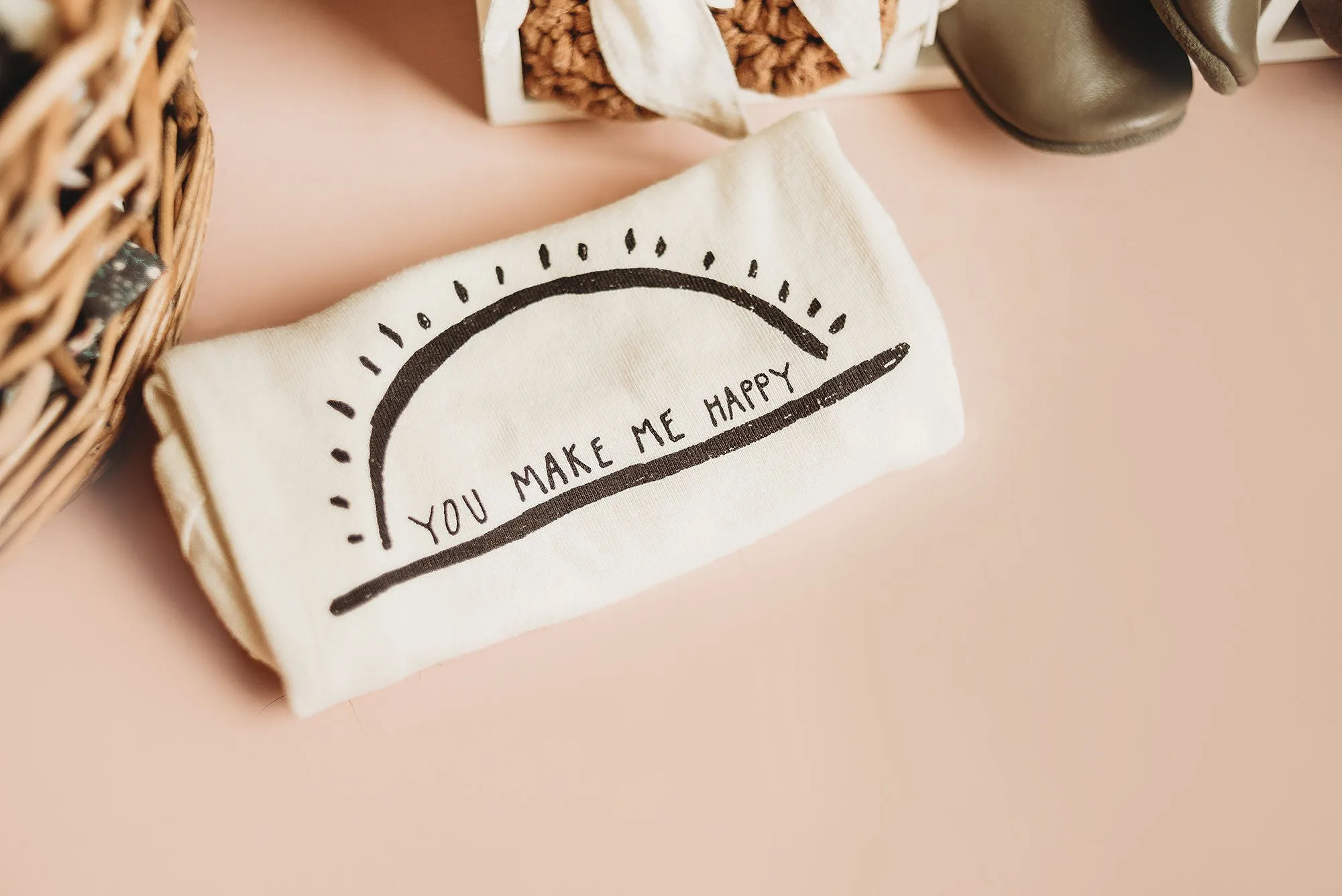 You Make Me Happy tee or onesie